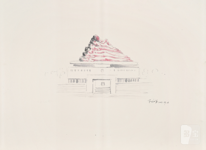 马六明  MA LIUMING (b.1969) 无名山 建筑 Architecture on the Unnamed Mountain - 图2